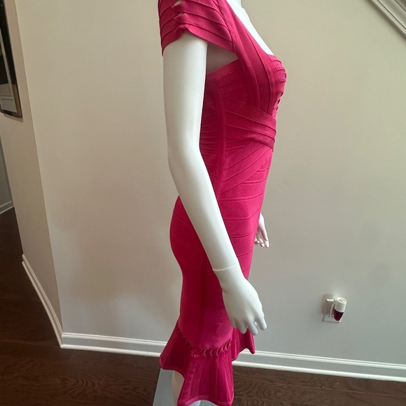 Head Turning Herve Leger “Muriel” Dress - Picture 6 of 7